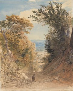 ルークスヒル、ケントからの眺め 作： Samuel Palmer